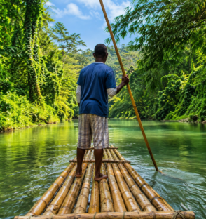Bamboo Rafting, Trelawny